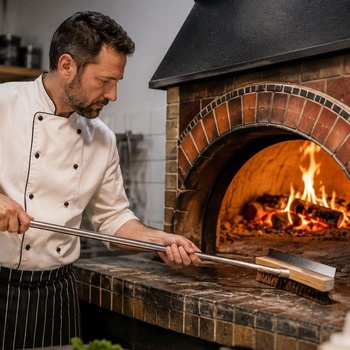 Kartáč na pizzu XPJBKC Brosse pour Four à Pi