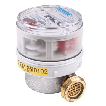 Vodoměr Zenner 145225 ETKD pro studenou vodu, montážní délka 80 mm, průtok 1/2