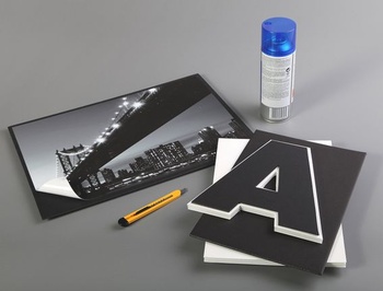 Clairefontaine 193668C 5 listov penovej lepenky A3 5 mm biela A3 (29,7x42 cm) 5 mm