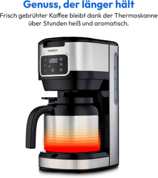 Kávovar Medion MD 11019; 1,25 l