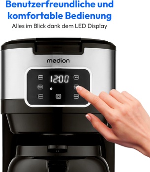 Kávovar Medion MD 11019; 1,25 l