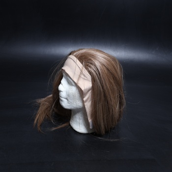 Parochňa Sapphirewigs s čelenkou, rovné vlasy, dámska syntetická svetlo hnedá parochňa s čelenkou,