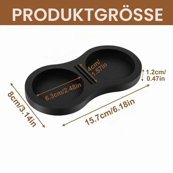 Podložka na espresso, podložka na pěchování kávy, silikonová podložka do kávovarů, 2 základní