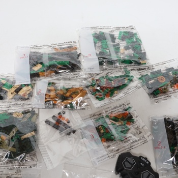 HiWEEGO Technic Robot pre deti so svetlom - 5 v 1 Dinosaurus Sada na diaľkové ovládanie, 877 dielikov RC