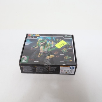 HiWEEGO Technic Robot pre deti so svetlom - 5 v 1 Dinosaurus Sada na diaľkové ovládanie, 877 dielikov RC