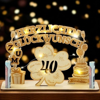 Darčeky Fovths k narodeninám s peniazmi, drevené darčeky k…