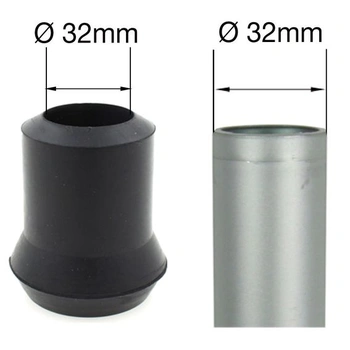 4 kusy - 32mm extra odolné víceúčelové gumové nožičky, ochranné krytky - od Lifeswonderful