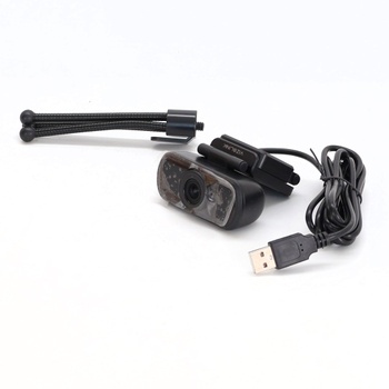 Webová kamera N21A Full HD 1080P/30PFS pro PC s duálními mikrofony, zorným polem 100°, korekcí