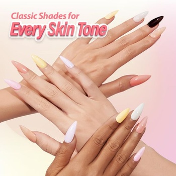 UV gélový lak na nechty Makartt Nude 15ml, 1 vrstva s plným krytím, HEMA Free Jelly, svetlo nude