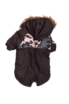 Bunda pre mačky Pet style s kapucňou čierna S