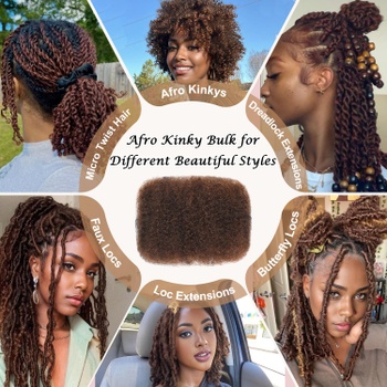 Afro-kinky príčesky originea EUXINBULK4#-8/3