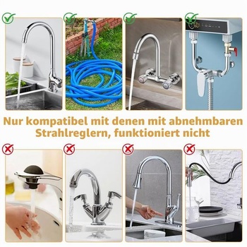 16dielna sada adaptérov na kohútik M22/M24/M26/M28, 3/4