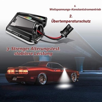 Ambientné LED osvetlenie zrkadiel WinPower, s označením E, biele, bezchybné, kompatibilné s vozidlami