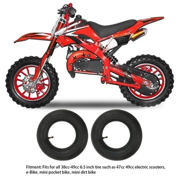 2dílná vnitřní duše s ohnutým ventilkem TR87, náhrada za 90/65 a 110/50 6,5 Mini Pocket Bike Dirt