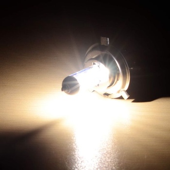 Halogénové žiarovky WinPower H4 P43t 60/55W do svetlometov Hi/Lo 3000K žlté super jasné 12V
