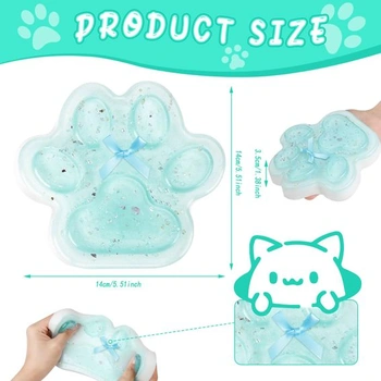 Roztlačená mačacia labka, Taba Squishy, ​​Roztlačená mačacia labka, Roztlačená labka,