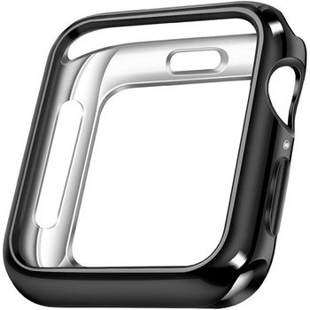 Kompatibilný s puzdrom Apple Watch 42mm Series 10 (2024), ultratenké púzdro s TPU pokovaním,