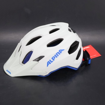 Cyklistická prilba Alpina Carapax - Dark Blue-neon