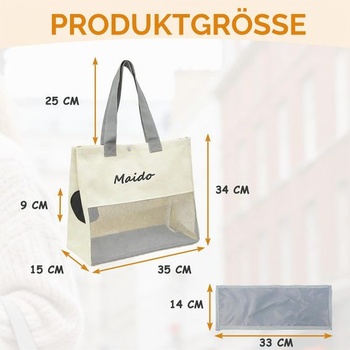 Prepravka pre malé psy (4 kg) a mačky (7 kg), ľahká, skladacia prepravka pre psov, prepravka pre