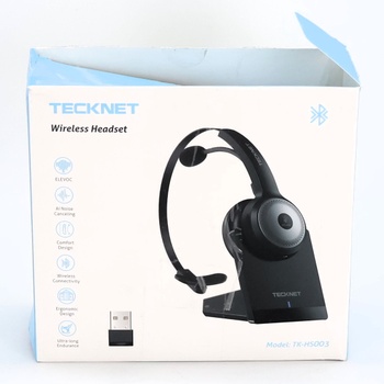 Bezdrôtový headset Tecknet ‎TK-HS003 čierny