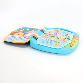 Fisher-Price Les Comptines favourés des Kleinkindes Hudobná hračka Smiech a prebudenie so svetlami a