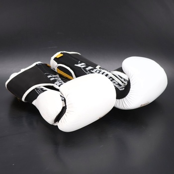 Boxerské rukavice Everlast 1910 Classic Leather, na boxovacie vrece a Focus Mitt, zapínanie na suchý
