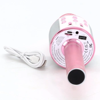 GeschenPark dětský mikrofon, bezdrátový Bluetooth mikrofon Hračky pro dívky 3-10 let Dárky pro děti
