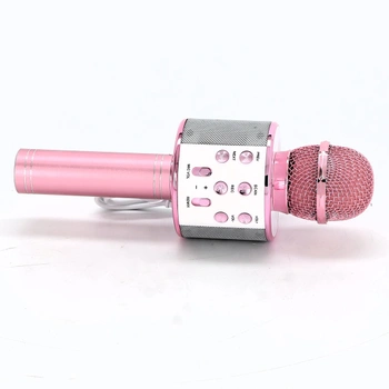 GeschenPark dětský mikrofon, bezdrátový Bluetooth mikrofon Hračky pro dívky 3-10 let Dárky pro děti