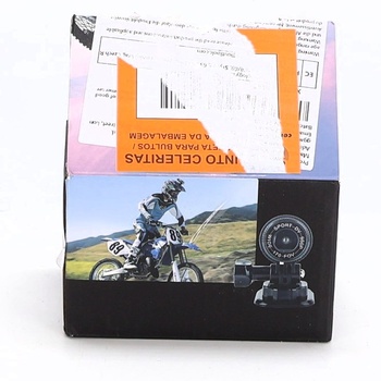 Kamera na motocyklovú/cyklistickú helmu, 1080P HD videokamera na bicykel, vodotesná športová akčná