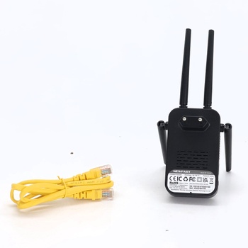 Repeater Newfast AC1200 čierna