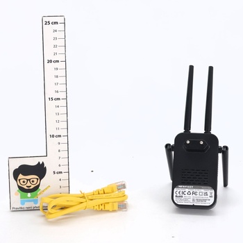 Repeater Newfast AC1200 čierna