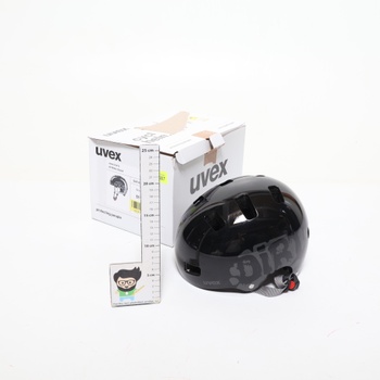 Detská helma Uvex Kid 3 čierna, veľ. 51-55 cm
