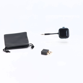 SOOMFON Bluetooth 5.3 vysielač s displejom, 2 v 1 Bluetooth vysielač/prijímač Splitter pre 2