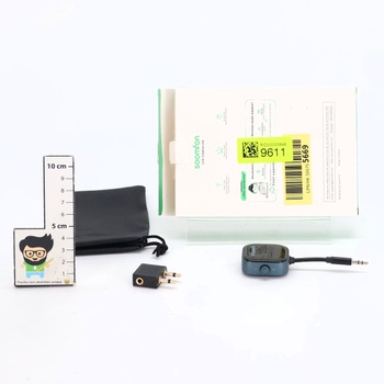 SOOMFON Bluetooth 5.3 vysielač s displejom, 2 v 1 Bluetooth vysielač/prijímač Splitter pre 2