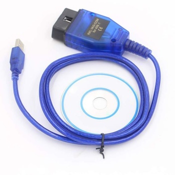 Diagnostický kábel Tbest COM USB KKL 409.1 s vysokým výkonom, OBD2 skenerom pre vozidlá so sedadlami