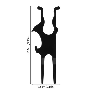 Magnetický držák na doutníky Lyreh Golf, 10,1x3,5cm multifunkční držák na doutníky s otvírákem na