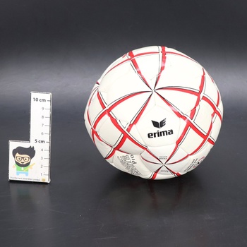 Erima Magic White Pro Ball Unisex biely/červený 2
