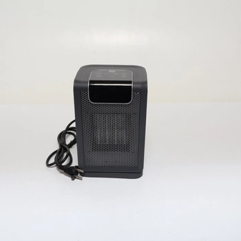 Teplovzdušný ventilátor Amazon Basics sivý