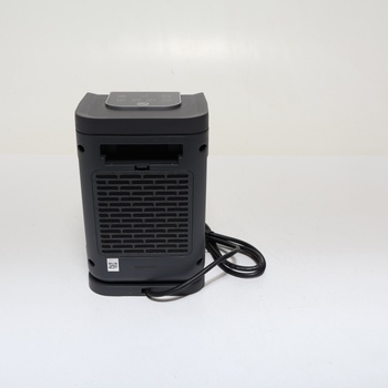 Teplovzdušný ventilátor Amazon Basics sivý