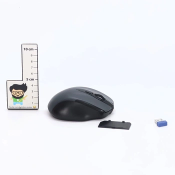 TECKNET Bluetooth myš, 4800 DPI bezdrôtová ergonomická myš (tri-režimy: BT 5.0/3.0+2.4G), výdrž