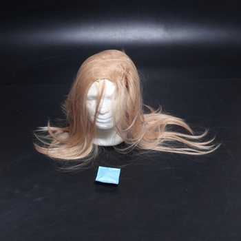 Polodlouhá blond paruka, 75 cm