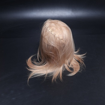 Polodlouhá blond paruka, 75 cm
