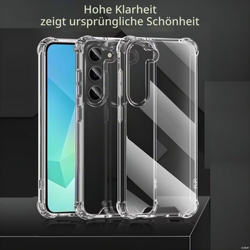 Púzdro Totill pre Samsung Galaxy A18/A16/A17, priehľadné ochranné púzdro s mäkkým silikónovým