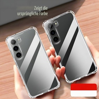 Púzdro Totill pre Samsung Galaxy A18/A16/A17, priehľadné ochranné púzdro s mäkkým silikónovým
