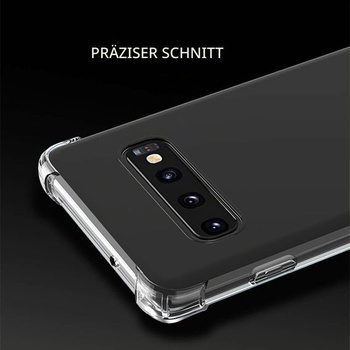 Púzdro Totill pre Samsung Galaxy S10, priehľadné ochranné púzdro s mäkkým silikónovým krytom,