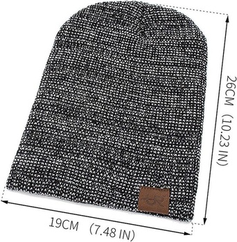 Unisex teplá zimná čiapka pre dospelých XZEIT