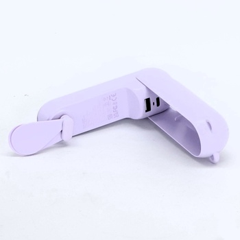 Ručný mini ventilátor JISULIFE F8X fialový