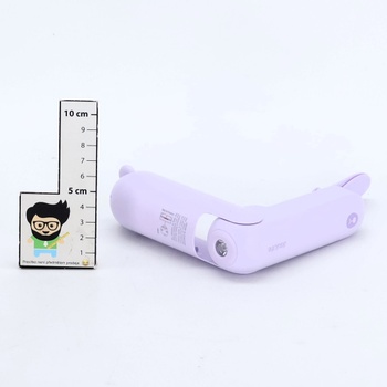 Ručný mini ventilátor JISULIFE F8X fialový