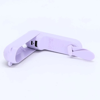 Ručný mini ventilátor JISULIFE F8X fialový