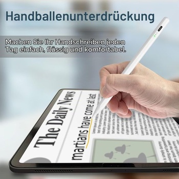 Ceruzka pre iPad 2018-2026, 15-minútová rýchlonabíjacia ceruzka pre iPad biela